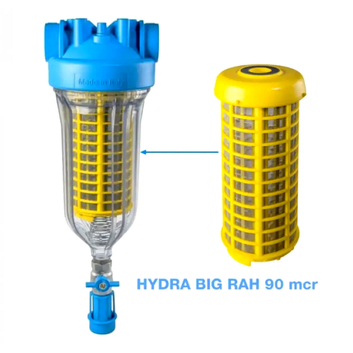 Картридж сітчатий (пластик) Atlas HYDRA BIG RLH 50 mcr (RA5001005)