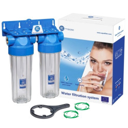 Магістральний фільтр Aquafilter FHPRCL12-B-TWIN