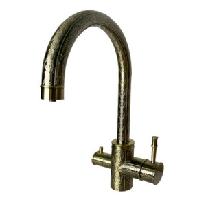 Змішувач кухонний Aquasanita 2963-311 BR decor