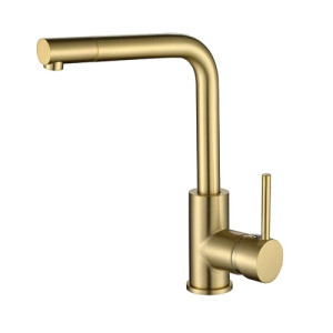 Змішувач кухонний Aquasanita Forte 5553G-PVD Gold