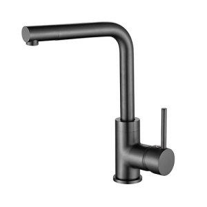 Змішувач кухонний Aquasanita Forte 5553T-PVD Graphite
