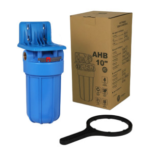 Магистральный фильтр синий Aquafilter FH10B (FH10B1-WB)