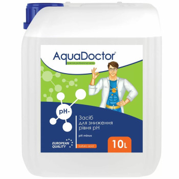 AquaDoctor pH Minus жидкий 10 л (Серная 35%)
