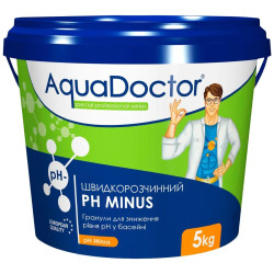 Засіб для зниження pH AquaDoctor pH Minus 5 кг у гранулах