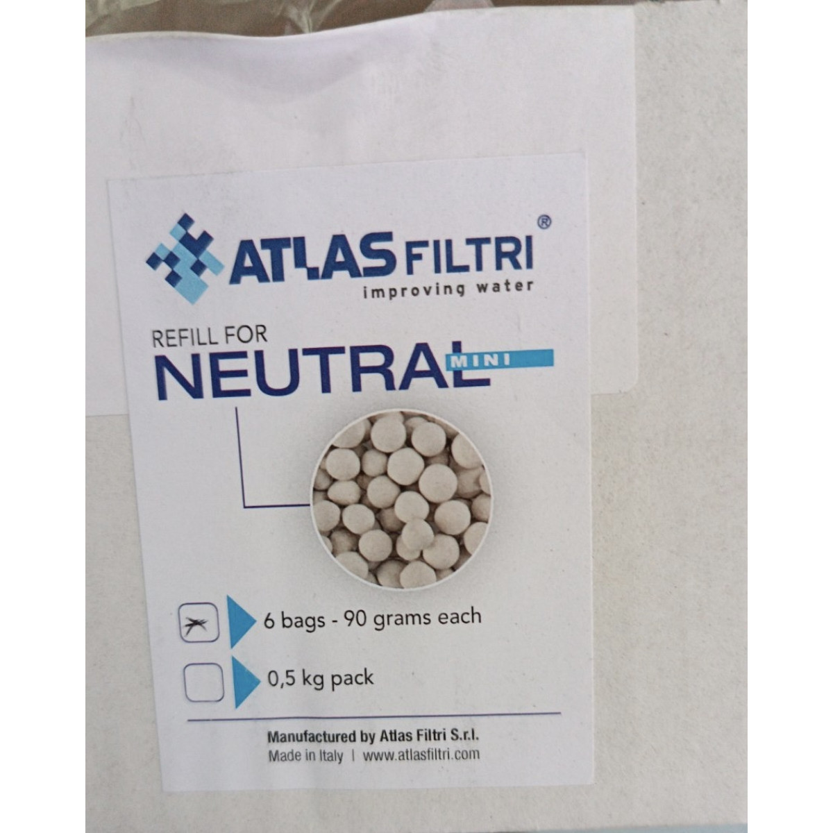 Наповнювач Atlas Filtri NEUTRAL MINI RE6170150