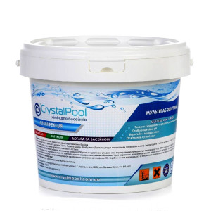 Crystal Pool MultiTab 4-in-1 Large комплексный препарат для дезинфекции, 5 кг
