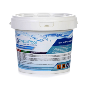 Crystal Pool Quick Chlorine Tablets быстрорастворимый хлорный препарат, 5 кг