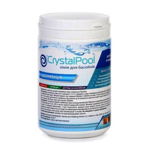 Crystal Pool Quick Chlorine Tablets быстрорастворимый хлорный препарат, 1 кг  
