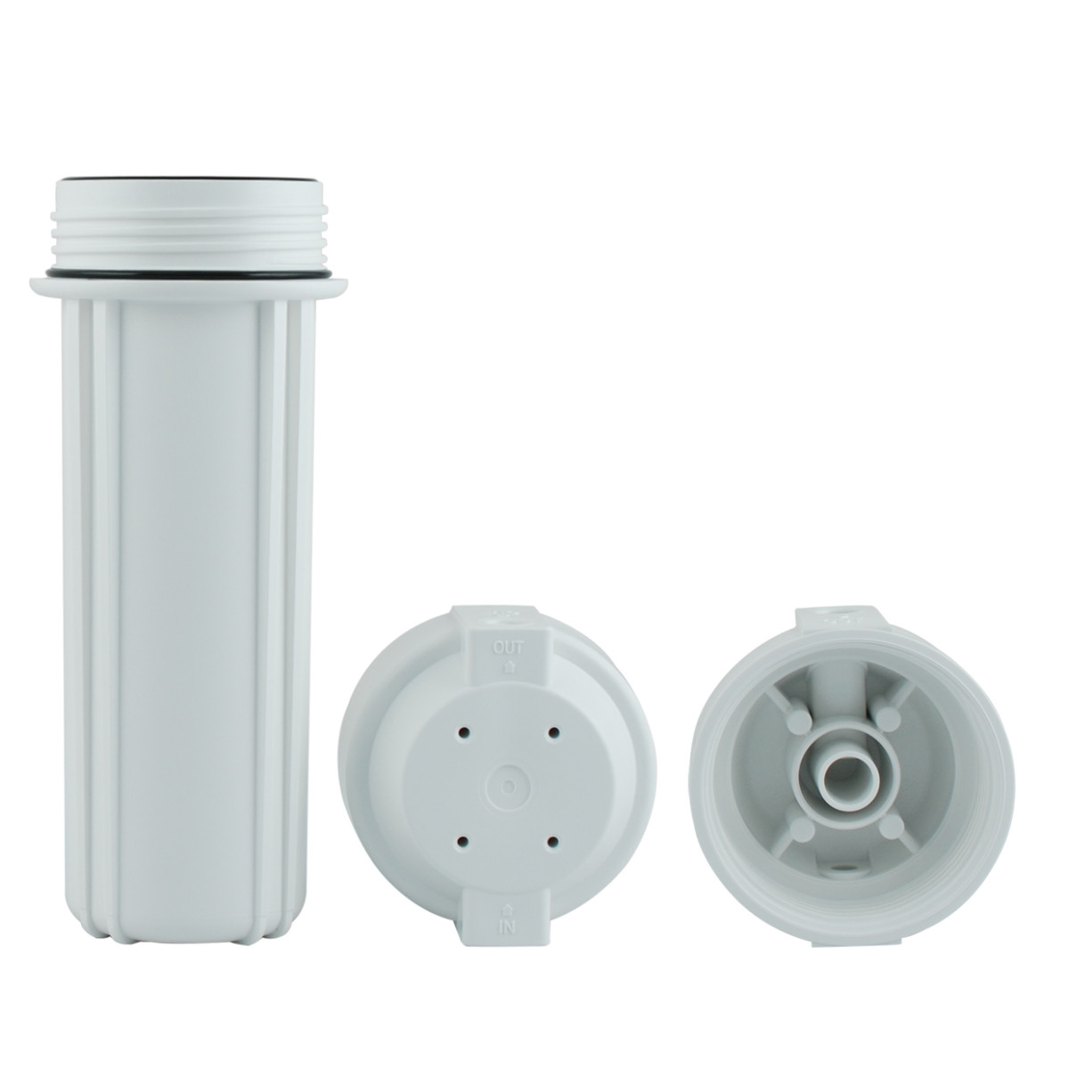 Raifil колба 10" 3/8" (две резинки) белая 905