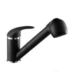 Смеситель для кухни Aquasanita Rondo 2581-601 black metallic  