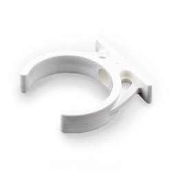 Клипса одинарная 2 1/2" KP-CL2500W  