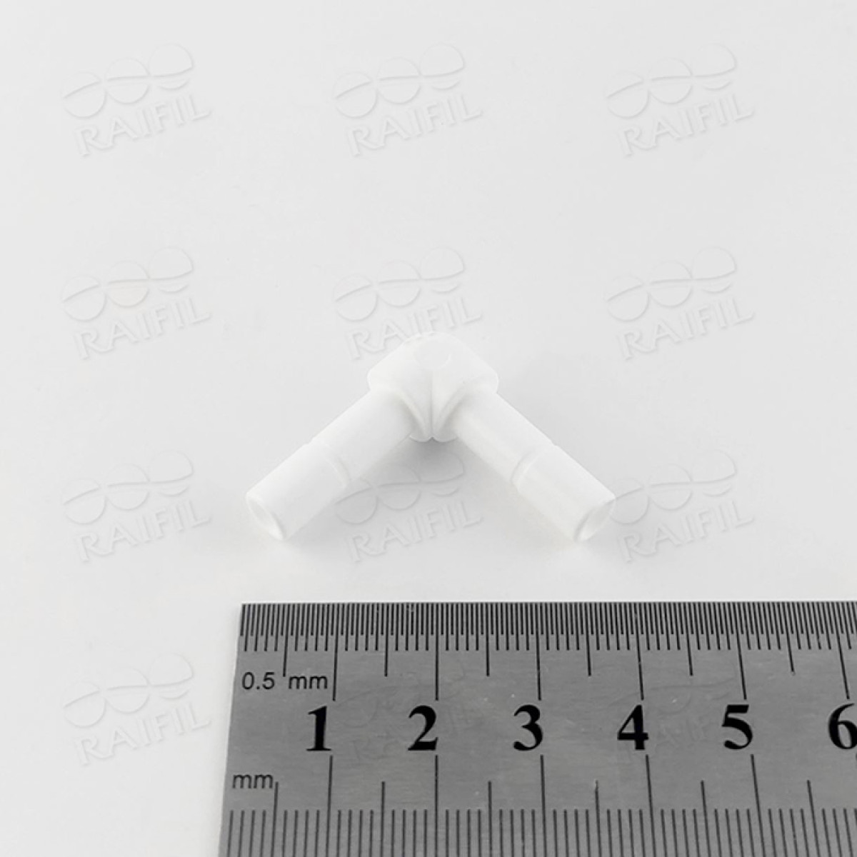1800-В Raifil кутовий фітинг (стрижень 1/4"- стрижень 1/4")
