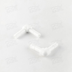 1800-В Raifil кутовий фітинг (стрижень 1/4"- стрижень 1/4")