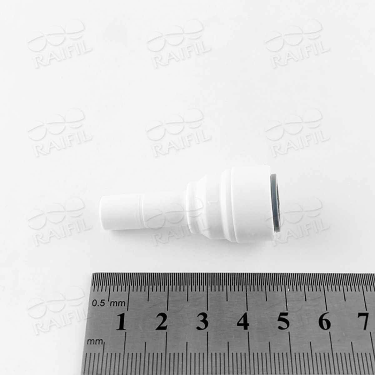 1801-B Raifil фитинг прямой (трубка 3/8"- стержень 3/8")