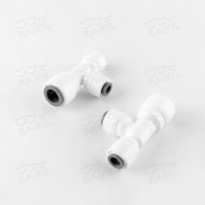 Фітинг Т-подібний Raifil 1803-G (трубка 1/4"-трубка 1/4"-трубка 3/8")
