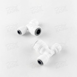 Фітинг Т-подібний Raifil 1803-D (трубка 1/4"-трубка 1/4"-трубка 3/8")