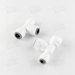 Фітинг Т-подібний Raifil 1803-E (трубка 1/4"-трубка 3/8"-трубка 3/8")