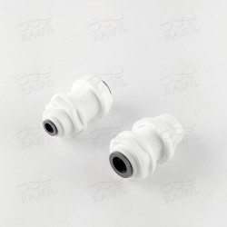 Фитинг прямой Raifil 1807-C (трубка 1/4"- трубка 3/8")