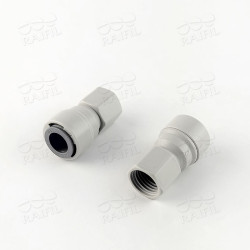 6FC4 Raifil фитинг для крана (трубка 3/8"- резьба 1/4") 