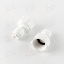 4FC6-D Raifil фитинг (трубка 1/4"- резьба 3/8") 
