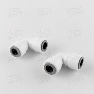 Угол Raifil 1818-B трубка-трубка 3/8"-3/8" 