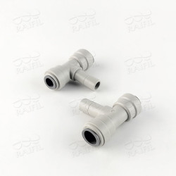1820-D Raifil фитинг Т-образный (трубка 1/2"- стержень 1/2"- трубка 3/8")