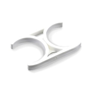 Кліпса подвійна 2 1/2"х2 1/2" KP-CLD3000W