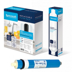 Полный комплект картриджей Ecosoft для фильтра обратного осмоса с мембраной (KeenSen) 