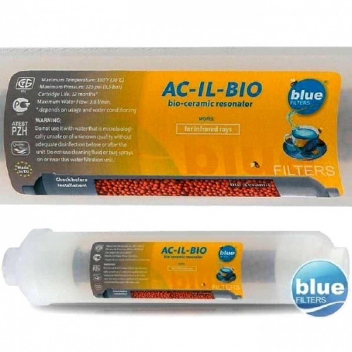 Картридж биокерамический AC-IL-BIO Bluefilters (резьба)