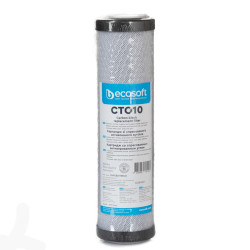 Картридж Ecosoft 2.5'' х10'' с прессованным активированным углем (CHVCB2510ECO)