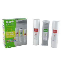 Комплект картриджів 1-2-3 Raifil Osmos Green