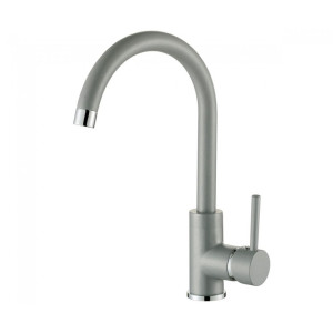 Змішувач для кухні Aquasanita Sabia 5523-202 Alumetallic