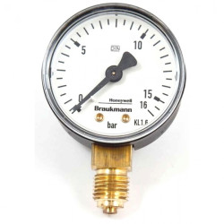 Манометр вертикальний Honeywell Resideo M38K-A16