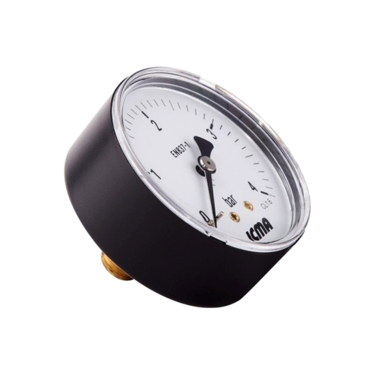 Манометр Icma №243 заднє підключення 1/4" 0-4 бар (91243AB06)