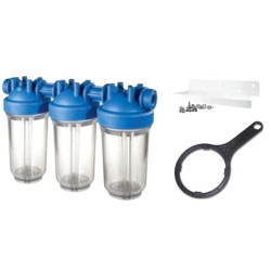 Корпус фільтра Atlas Filtri DP BIG TRIO TS 1" IN 10" KIT (ZA1703711)