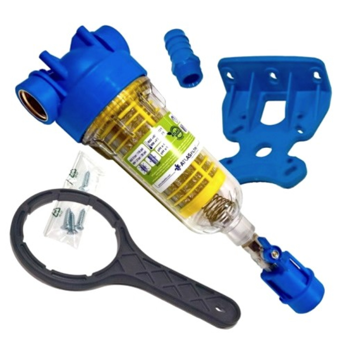 Корпус фільтра Atlas Filtri HYDRA BIG OT 1 1/2" + картридж RLH 90 mcr (RA6310013)