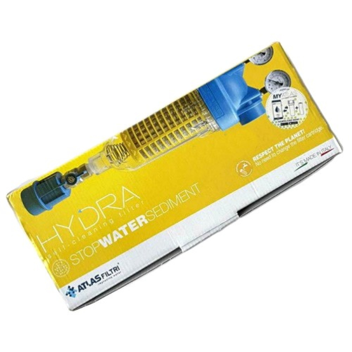 Корпус фільтра Atlas Filtri HYDRA BIG OT 1 1/2" + картридж RLH 90 mcr (RA6310013)