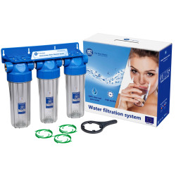Магістральний фільтр Aquafilter FHPRCL12-B-TRIPLE