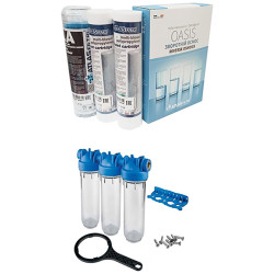 Комплект Atlas Filtri DP 10 TRIO TS 1/2" OT 10" KIT ZA3300680 + OASIS DP BOX SET LSP000004