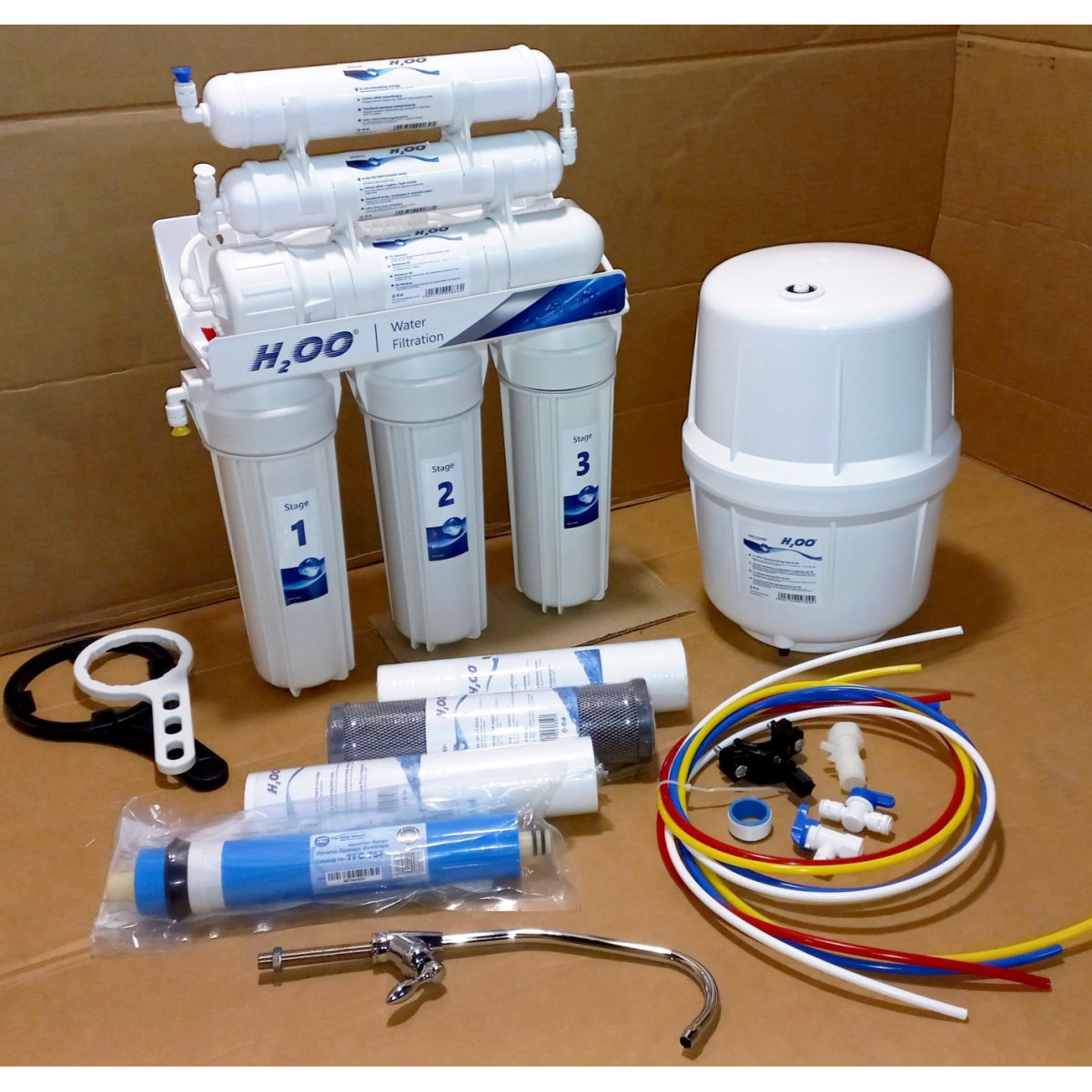 Система зворотного осмосу Aquafilter RX-RO6-H2OO