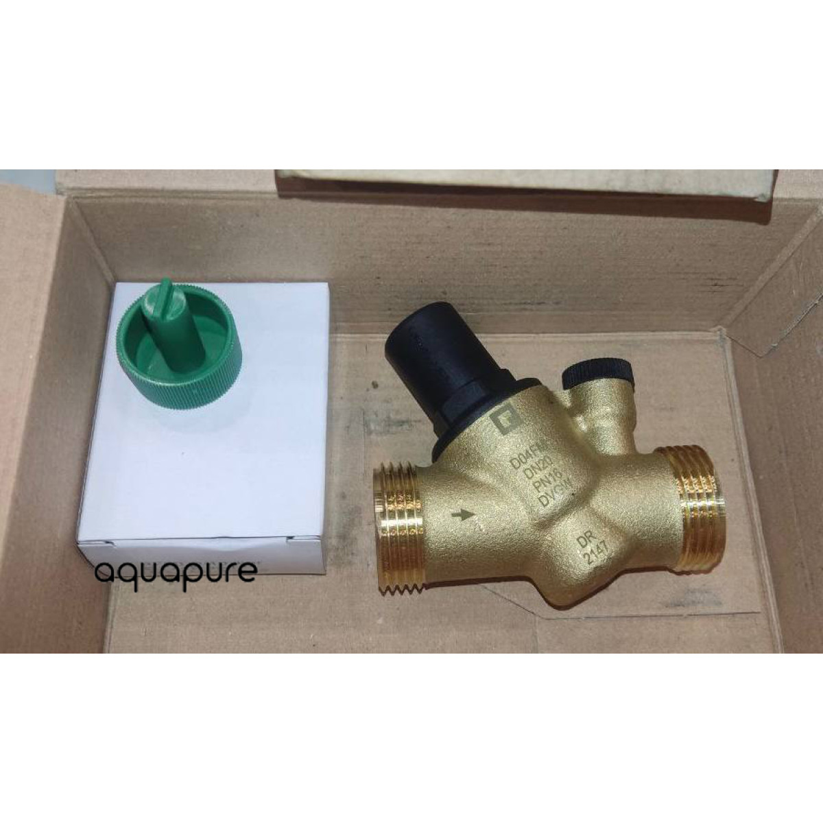 Редуктор тиску Honeywell Resideo D04FM-3/4A з манометром 10 Bar
