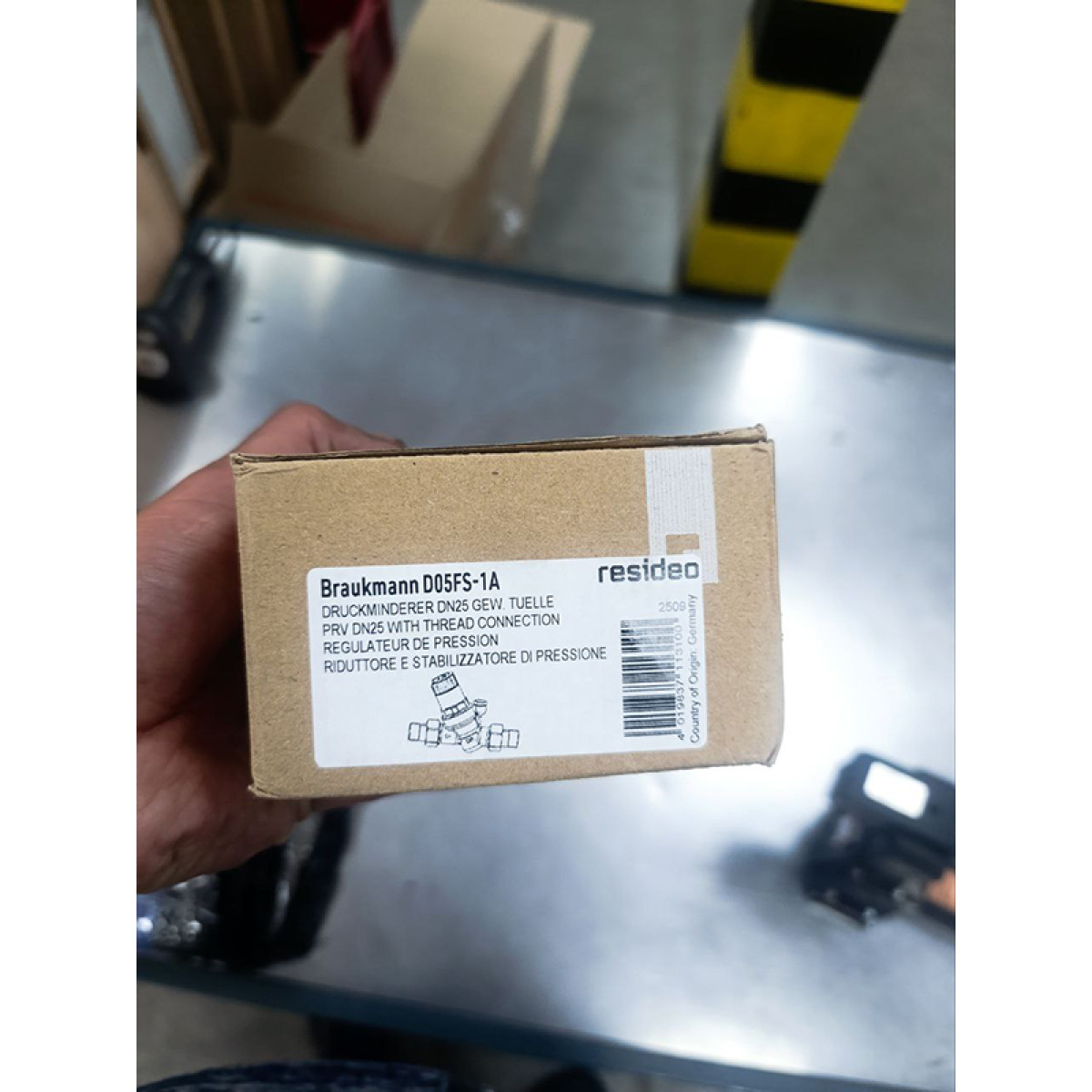 Редуктор тиску Honeywell Resideo D05FS-1A