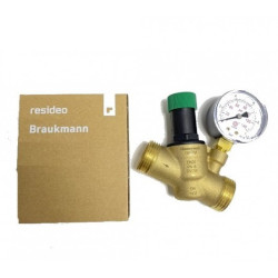 Редуктор тиску Honeywell Resideo D04FM-3/4A з манометром 10 Bar