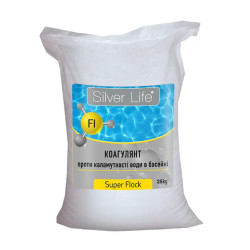 Коагулянт пролонгированного действия в гранулах Silver Life «Super Flock», 25 кг