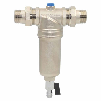 Фильтр самопромывочный Ø1 1/4″ ГВ 95°C/100 μ/25 bar TIEMME (3130SM/3130041)