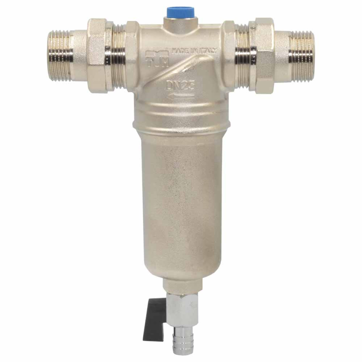Фильтр самопромывочный Ø1″ ГВ 95°C/100 μ/25 bar TIEMME (3130SM/3130040)