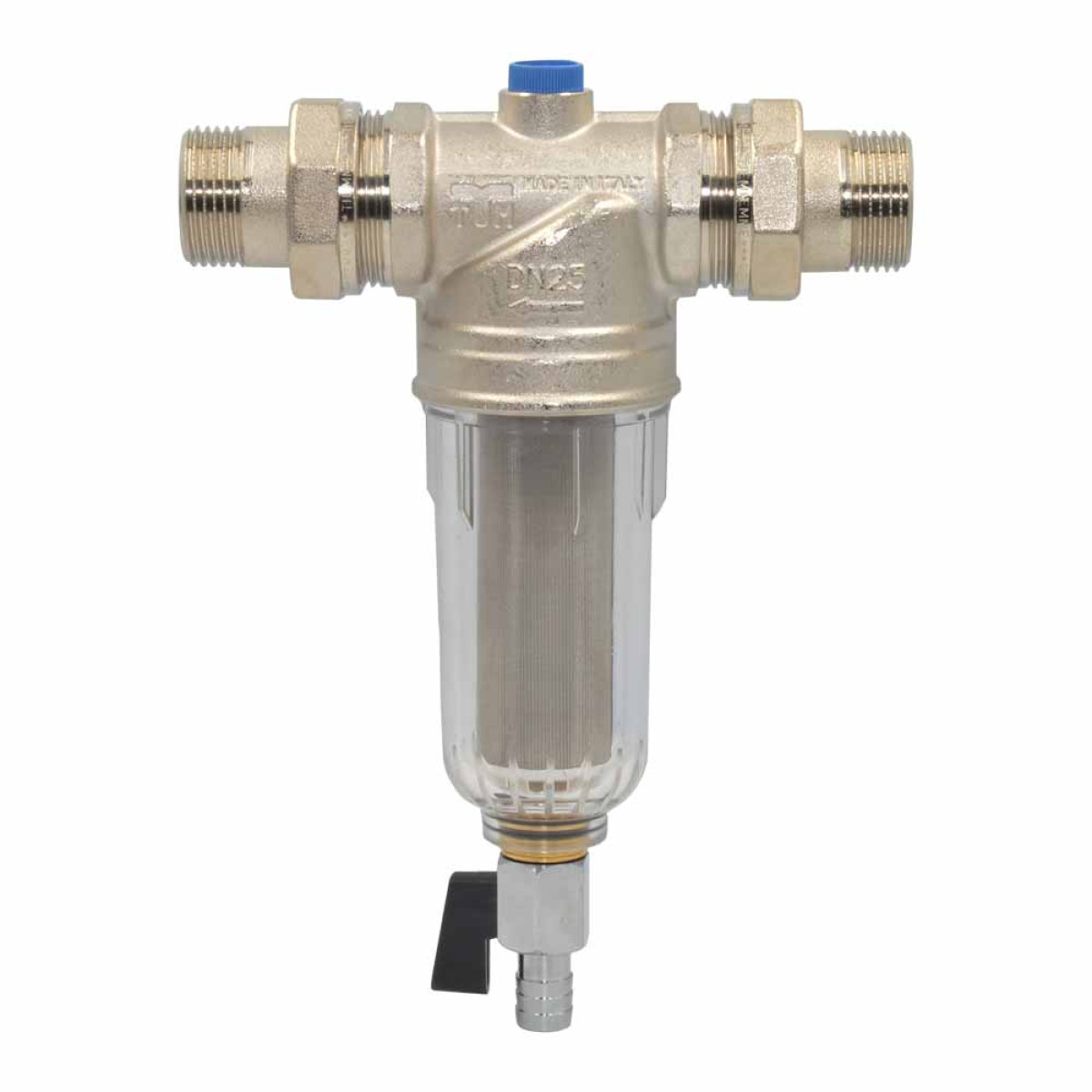 Фільтр самопромивний Ø1″ ХВ 65°C/100 μ/16 бар TIEMME (3135SM/3130044)