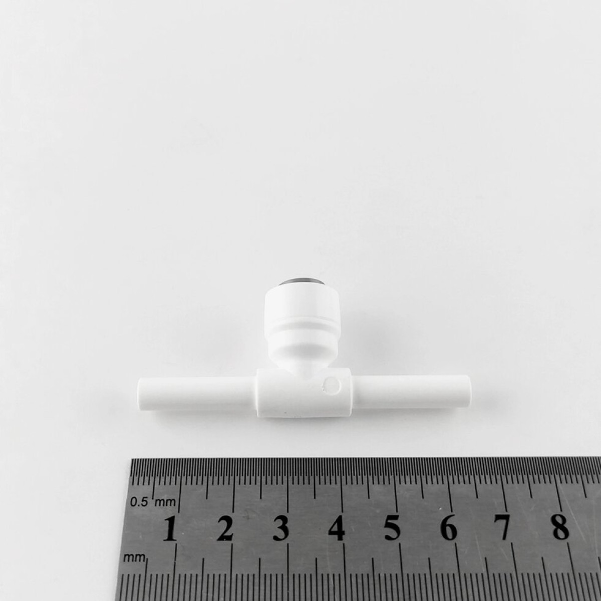 1820-H Фітинг Т-подібний (стрижень 1/4" - трубка 1/4" - стрижень 1/4")
