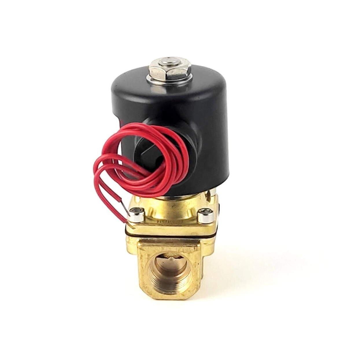 Нормально закрытый клапан прямого действия 1/2 Sanlixin 2W-100-15C EPDM AC220V 0-7 bar