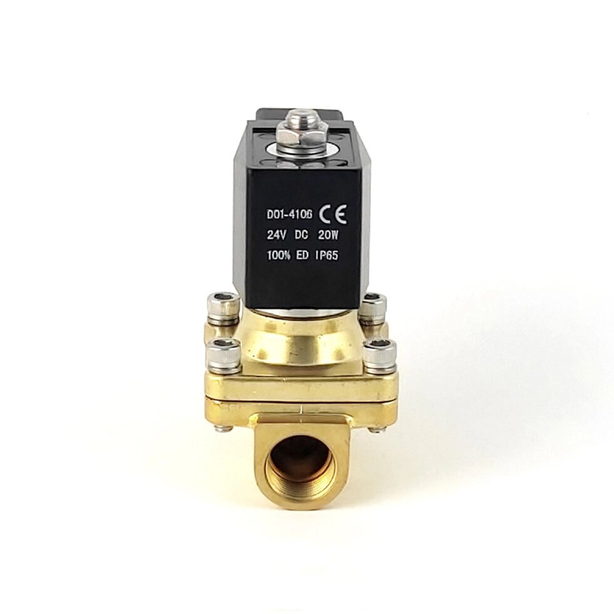 Нормально закрытый клапан прямого действия 1/2" RSP 2W-10N-E DC24v 0-10 bar
